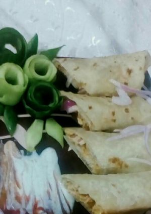A picture of Tandori Chicken Roll.