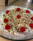 Ensalada de Manzana Navideña