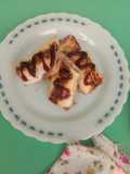 Roti Tawar Gulung Selai Blueberry