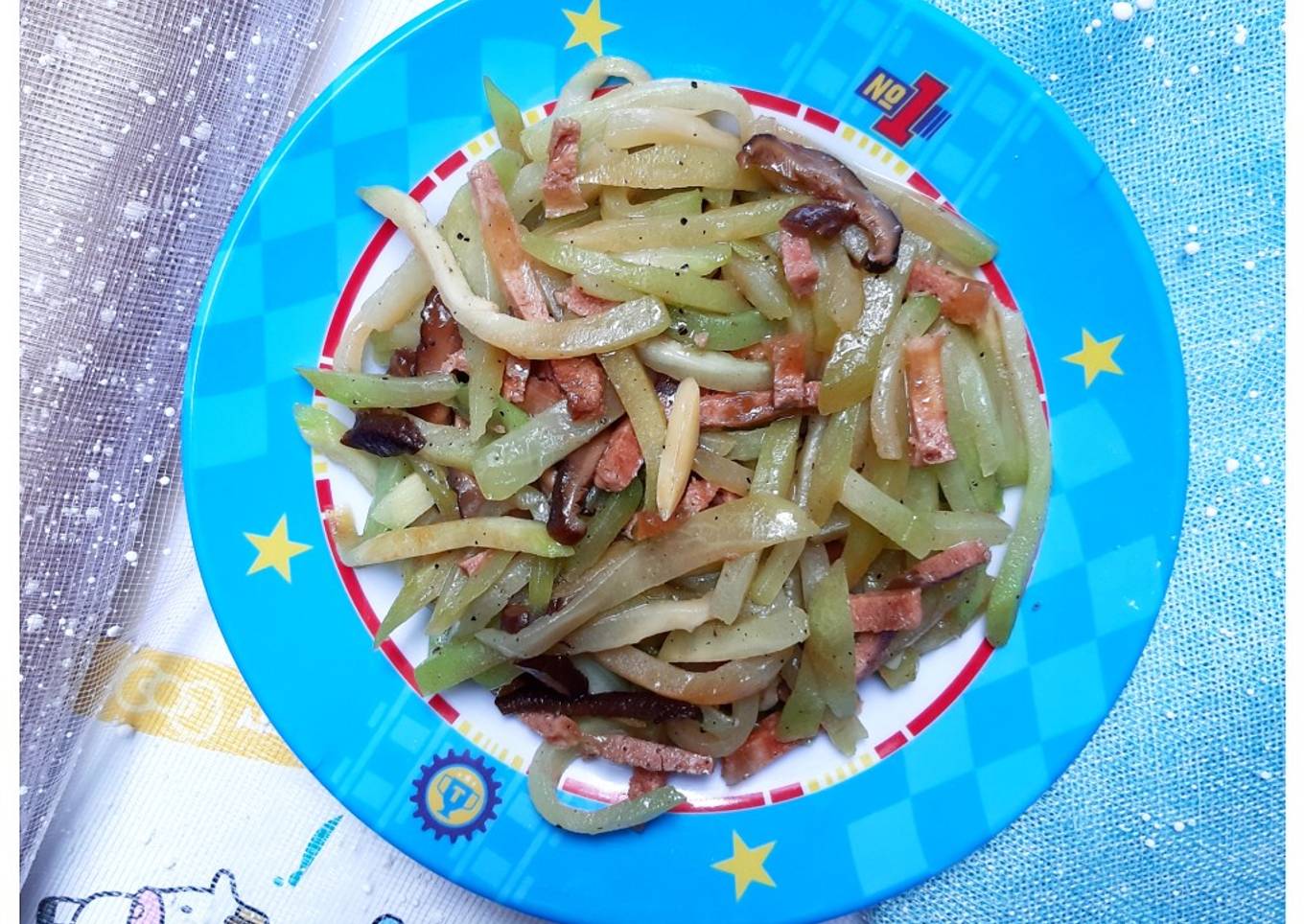 Tumis Labu Siam Vegan
