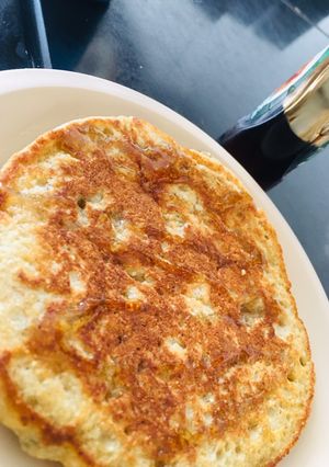 Una foto de Pancakes de avena 🌾 y plátano 🍌