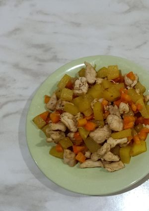 Foto resep Tumis Ayam Kentang Wortel