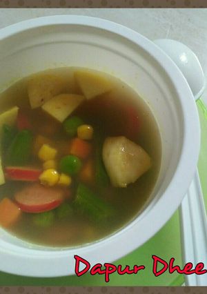 Foto resep Sop ala-ala resto fast food