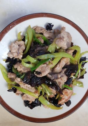 รูปของ หมูผัดพริกหนุ่ม