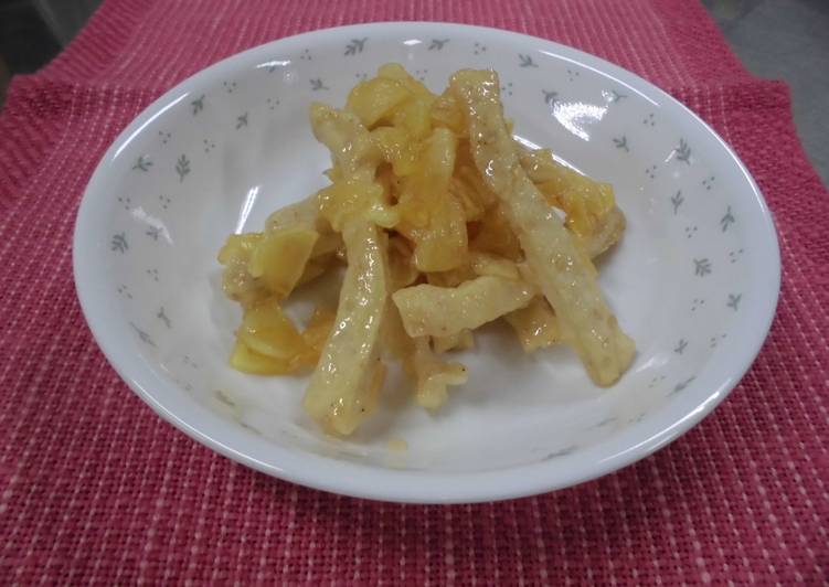 Step-by-Step Guide to Make Any-night-of-the-week Easy Lakadi Mithai(Fiji Style) with Toyohira’s Apple Jam