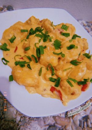 Foto resep Ayam Creamy Telur Asin
