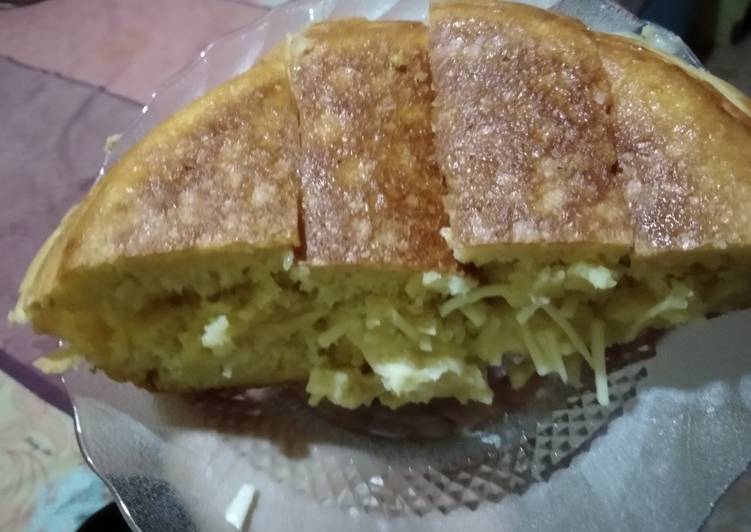 Martabak keju teflon