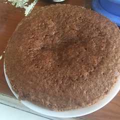 Una foto de Bizcocho de chocolate en microondas