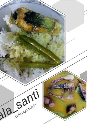 Foto resep Patin sayur buncis bumbu kuning