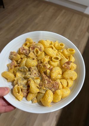 Une photo de Pâtes au Chorizo et Crème