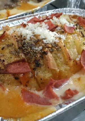 Foto resep Bake Potato smoke beef n cheese
