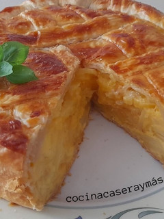 Una foto de Tortilla de patatas en hojaldre