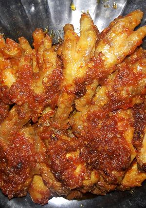 Foto resep Ceker dan Sayap Setan