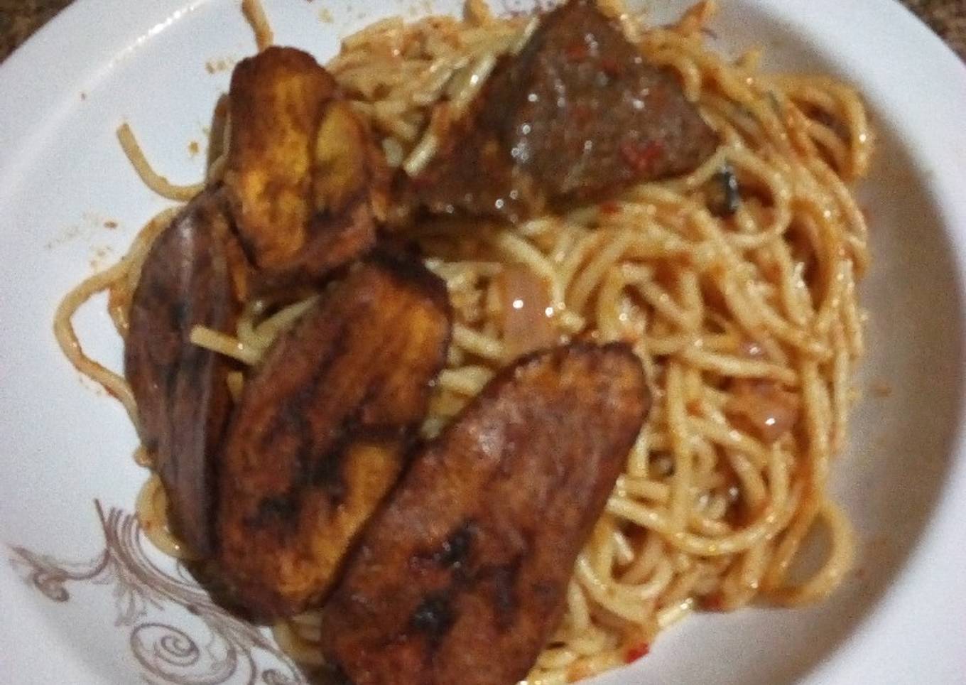 Spaghetti jolof