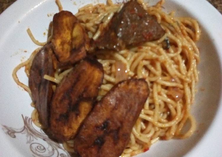 Recipe: at dinner Spaghetti jolof