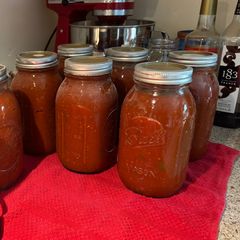 A picture of Janet Bacon's Baked Spaghetti Sauce.