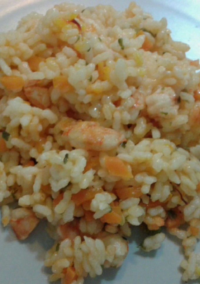 Una foto de Arroz frito con langostinos 