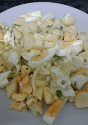 Una foto de Ensalada de patatas 