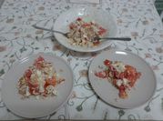 Una foto de guiso de arroz con atun