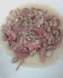 Habas con jamón 