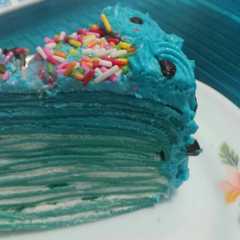 รูปของ Blue mille crepes birthday
