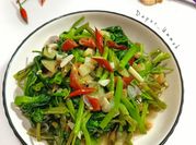 Gambar cah kangkung ebi
