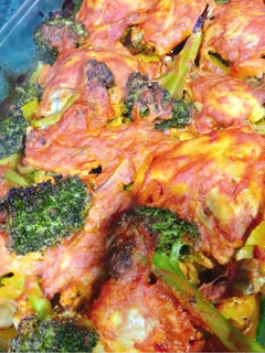 عکسی از دستور مرغ و سبزيجات