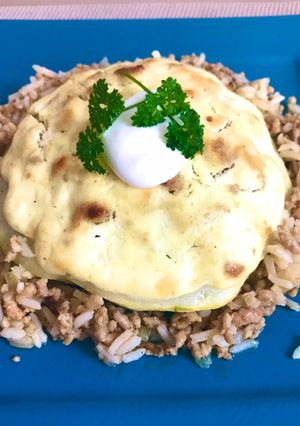 Töltött patiszon recept fotója