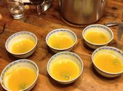 Une photo de soupe mascarpone