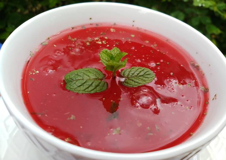 Recipe of Super Quick Homemade Beetroot Soup