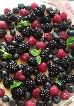O poză a rețetei Tartă cu fructe de pădure.