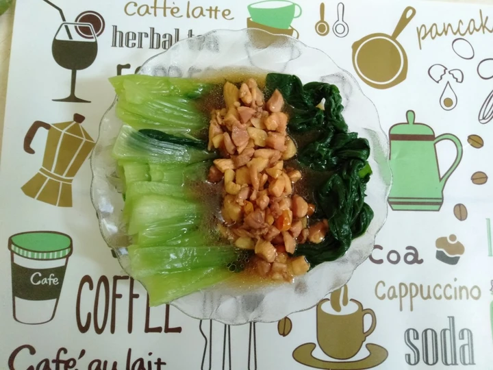 Easy Way Prepare Pokcoy saus tiram the  Makes Drooling Delicious