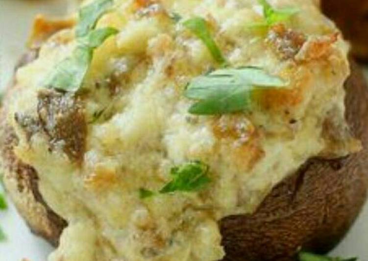 Recipe of Perfect Italian stuffed mushrooms