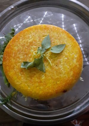 عکسی از دستور ته چین مرغ