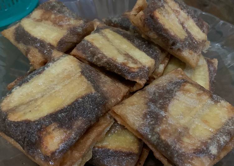 Piscok Milo (Tanpa ribet)