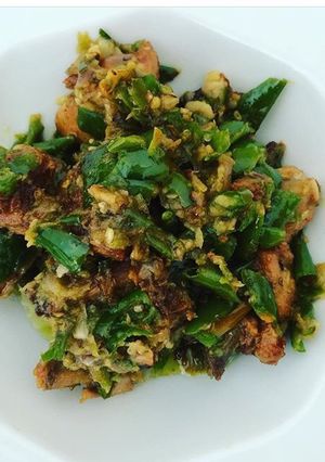 Foto resep Ayam sambal ijo