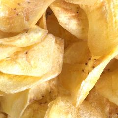A picture of Matoke(raw banana)crisps #snacks#themechallange.