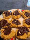 Pepas de harina de almendras y coco
