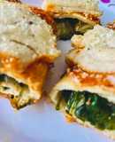 CANELONES CON MASA DE 🫔PANQUEQUES🫔RELLENOS DE 🥬ACELGA🥬