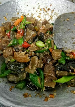 Foto resep Oseng Mercon Kikil
