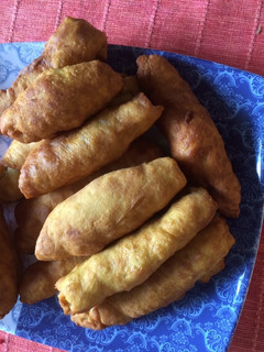 A picture of Vegetable rolls.