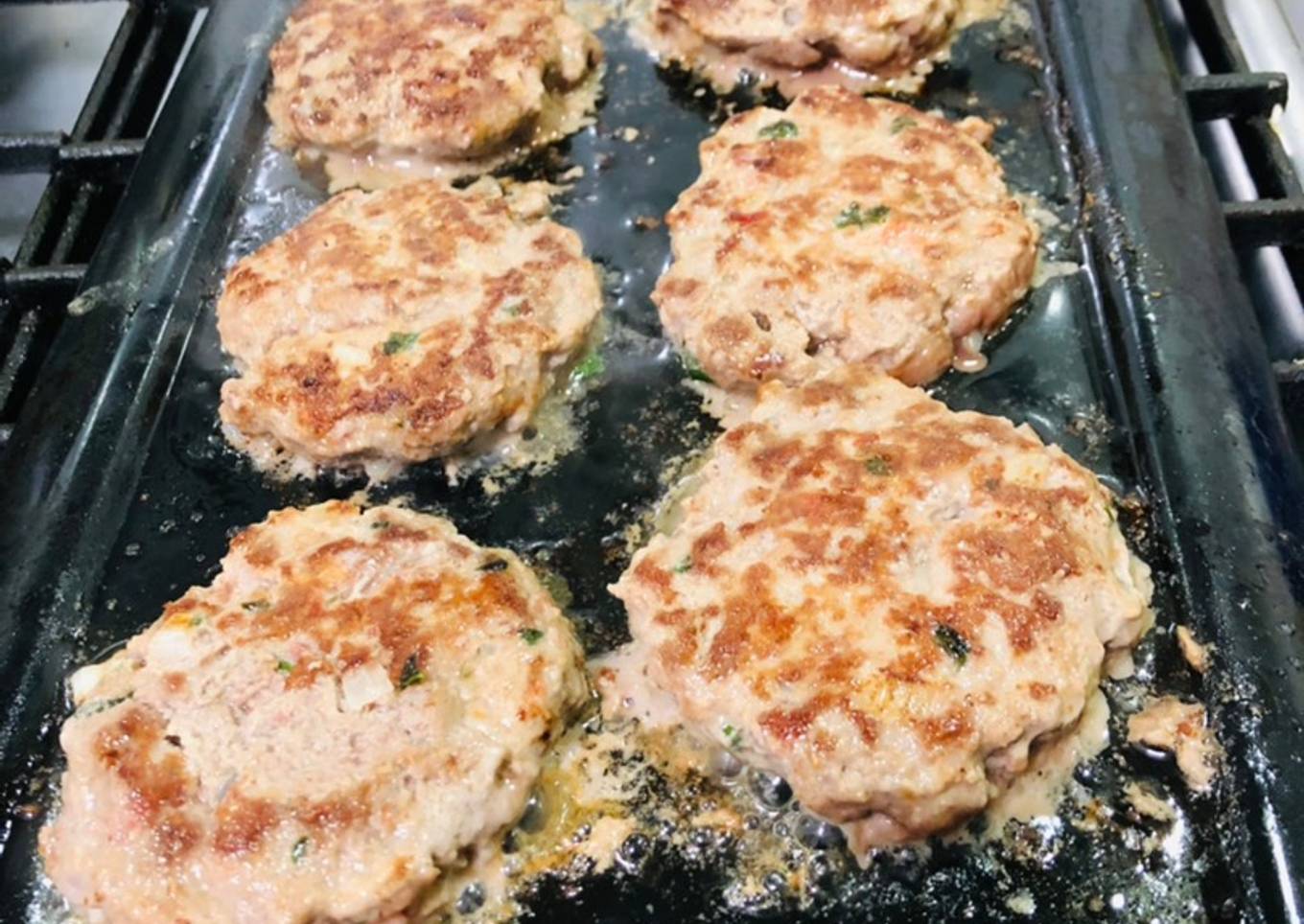 Hamburguesa casera