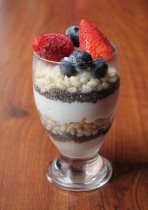 Una foto de "Parfait" Saludable
