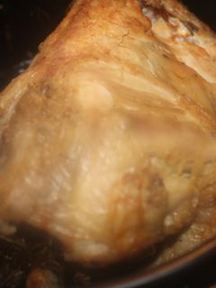 Una foto de Pollo asado en freidora de aire