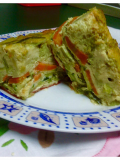 Una foto de Pastel de verduras