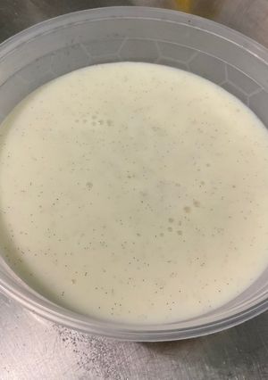 Une photo de Crème à la vanille de Madagascar