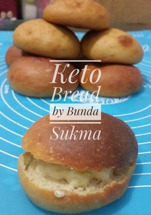 Foto resep Burger Bun Keto & Hot dog Mini Bun Keto #ketoinpremixbreadflour
