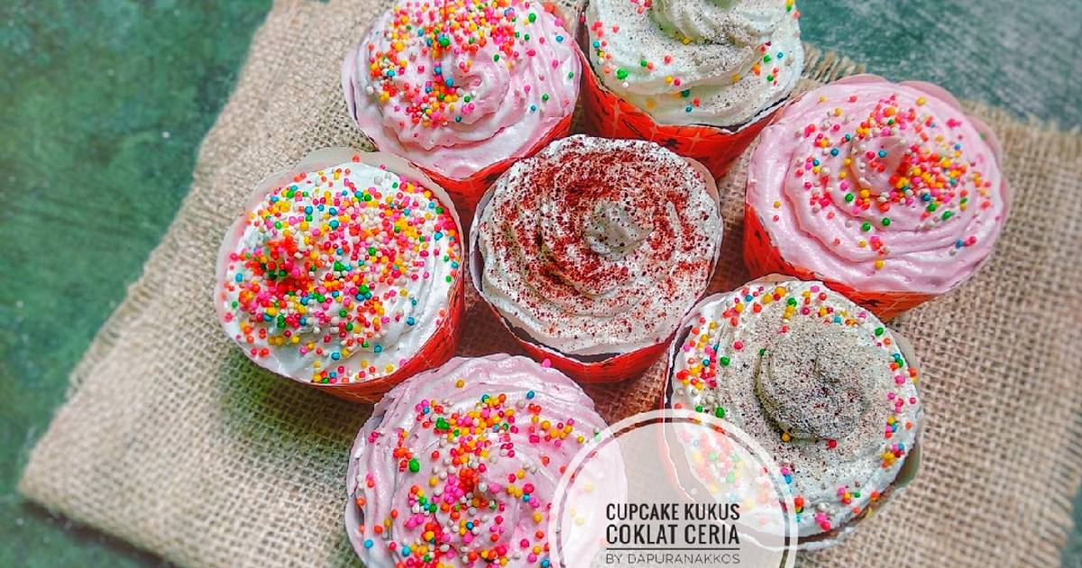 Resep Cupcake Kukus Coklat Ceria Oleh Dapuranakkos Cookpad