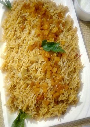 صورة لوصفة أرز مبهّر