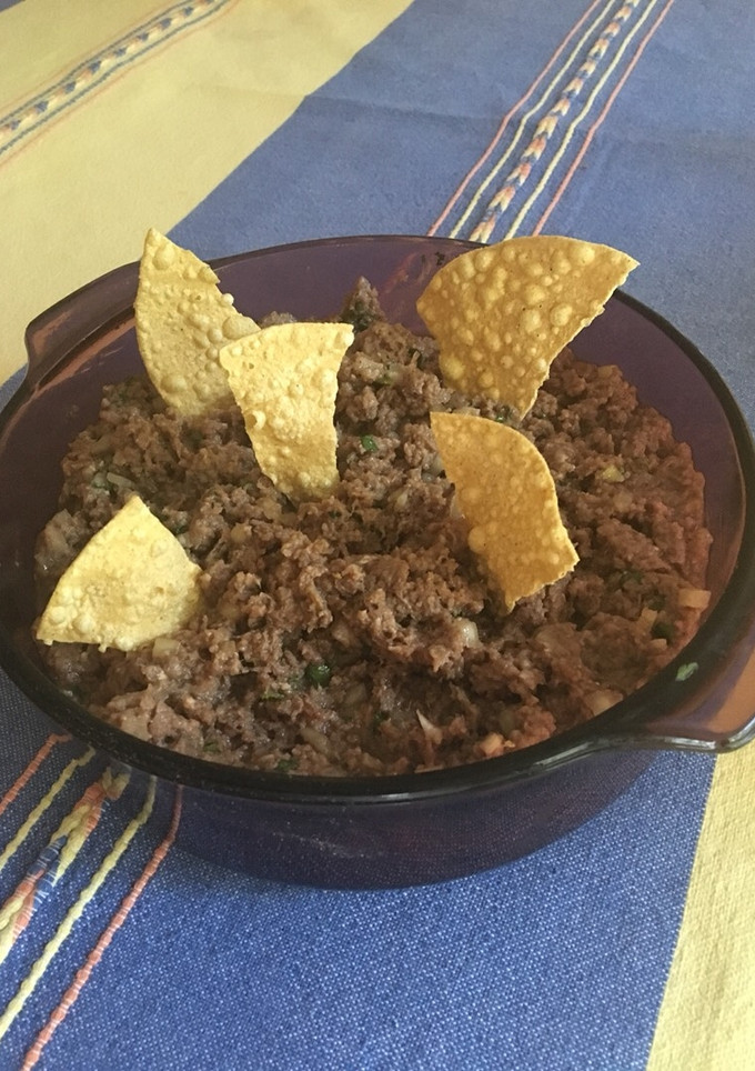 Una foto de Carne tártara